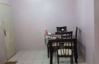 Apartamento com 1 dormitório à venda, 67 m² por r$ 215.000,00 - boa vista - são vicente/sp