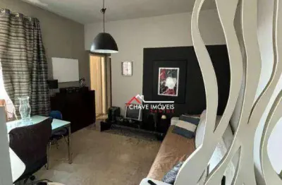 Apartamento com 2 dormitórios para alugar, 70 m² por r$ 2.100/mês - macuco - santos/sp