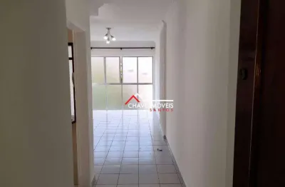 Apartamento com 1 dormitório à venda, 55 m² por r$ 320.000,00 - josé menino - santos/sp
