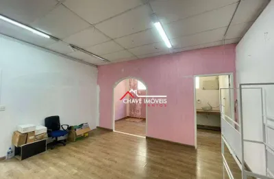 Sala para alugar, 30 m² por r$ 2.000,01/mês - gonzaga - santos/sp