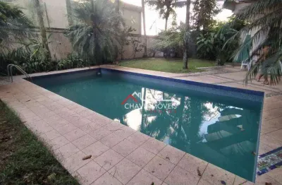 Sobrado com 4 dormitórios, 593 m² - venda por r$ 9.000.000,00 ou aluguel por r$ 22.530,00/mês - gonzaga - santos/sp