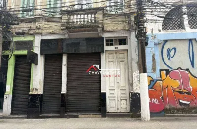 Loja para alugar, 62 m² por r$ 4.500,02/mês - centro - santos/sp
