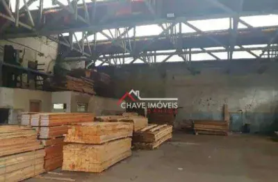 Galpão, 1089 m² - venda por r$ 5.000.000,00 ou aluguel por r$ 24.558,00/mês - chico de paula - santos/sp