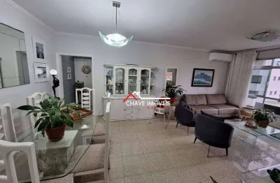 Apartamento com 3 dormitórios à venda, 135 m² por r$ 1.089.000,00 - ponta da praia - santos/sp
