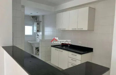 Apartamento com 3 dormitórios para alugar, 92 m² por r$ 4.800,01/mês - ponta da praia - santos/sp