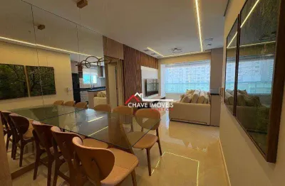 Cobertura com 3 dormitórios à venda, 166 m² por r$ 3.790.000,00 - embaré - santos/sp