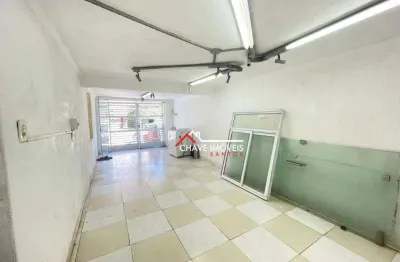 Loja para alugar, 45 m² por r$ 3.500,00/mês - embaré - santos/sp