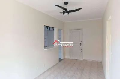 Apartamento com 2 dormitórios à venda, 74 m² por r$ 510.000,00 - embaré - santos/sp