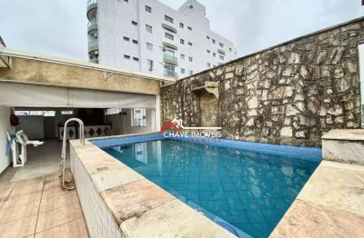 Sobrado com 3 dormitórios à venda, 330 m² por r$ 2.650.000,00 - ponta da praia - santos/sp