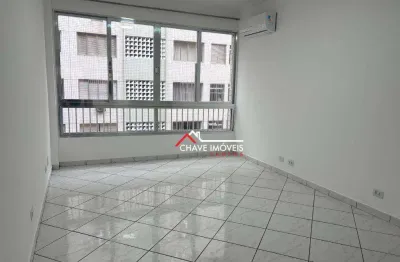Apartamento com 2 dormitórios para alugar, 72 m² por r$ 3.700,02/mês - aparecida - santos/sp
