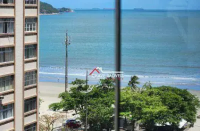 Apartamento com 3 dormitórios à venda, 121 m² por r$ 1.300.000,00 - embaré - santos/sp