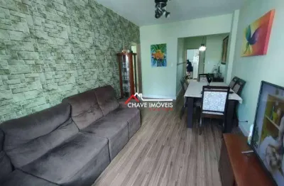 Apartamento com 2 dormitórios à venda, 65 m² por r$ 513.000,00 - ponta da praia - santos/sp