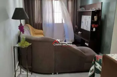 Apartamento com 3 dormitórios à venda, 86 m² por r$ 580.000,00 - embaré - santos/sp