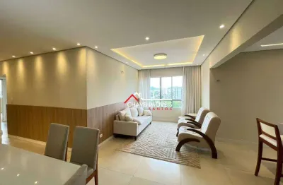 Cobertura com 4 dormitórios à venda, 242 m² por r$ 1.190.000,00 - estuário - santos/sp