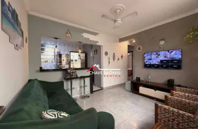 Apartamento com 3 dormitórios à venda, 88 m² por r$ 490.000,00 - aparecida - santos/sp
