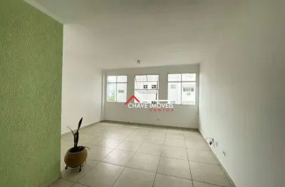 Apartamento com 2 dormitórios para alugar, 116 m² por r$ 4.800,01/mês - ponta da praia - santos/sp