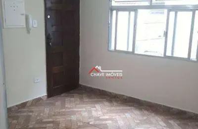 Apartamento com 2 dormitórios à venda, 48 m² por r$ 276.000,00 - aparecida - santos/sp