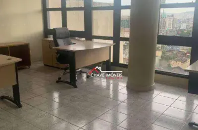 Conjunto para alugar, 55 m² por r$ 2.000,02/mês - centro - santos/sp