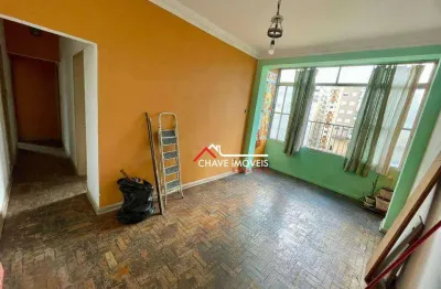 Apartamento com 3 dormitórios à venda, 83 m² por r$ 460.000,00 - josé menino - santos/sp