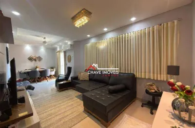 Village com 3 dormitórios à venda, 196 m² por r$ 2.120.000,00 - pompéia - santos/sp