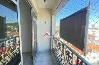 Apartamento com 2 dormitórios à venda, 95 m² por r$ 460.000,00 - vila belmiro - santos/sp