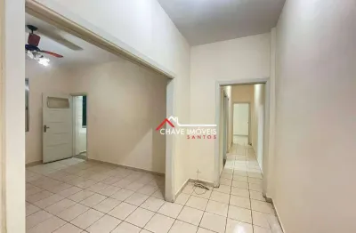 Apartamento com 2 dormitórios, 98 m² - venda por r$ 738.000,00 ou aluguel por r$ 4.000,00/mês - aparecida - santos/sp