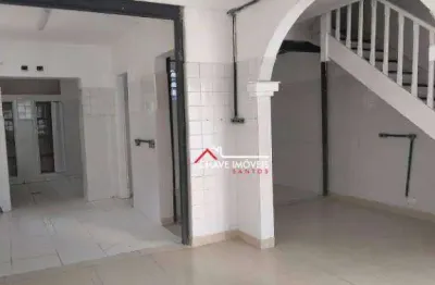 Sobrado com 7 dormitórios para alugar, 185 m² por r$ 6.000,00/mês - campo grande - santos/sp