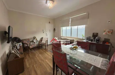 Apartamento com 2 dormitórios à venda, 68 m² por r$ 340.000,00 - embaré - santos/sp