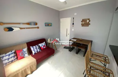 Apartamento com 1 dormitório à venda, 50 m² por r$ 460.000,00 - gonzaga - santos/sp