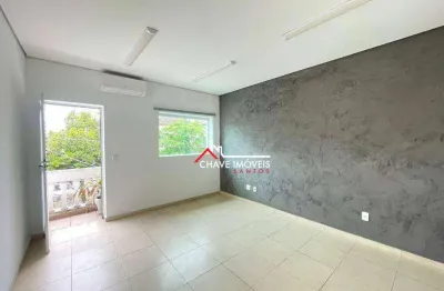 Sobrado com 3 dormitórios para alugar, 180 m² por r$ 5.435,00/mês - campo grande - santos/sp