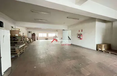 Andar corporativo para alugar, 200 m² por r$ 2.000,02/mês - paquetá - santos/sp