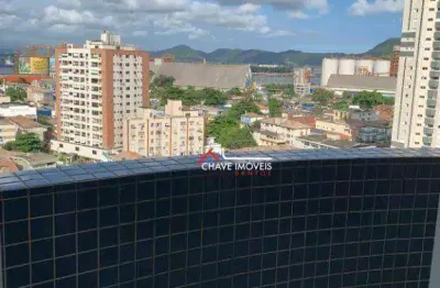 Apartamento com 1 dormitório para alugar, 57 m² por r$ 3.600,02/mês - ponta da praia - santos/sp
