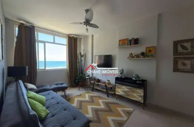 Apartamento com 1 dormitório à venda, 55 m² por r$ 405.000,00 - josé menino - santos/sp