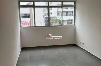 Apartamento com 2 dormitórios para alugar, 70 m² por r$ 2.900,02/mês - vila matias - santos/sp