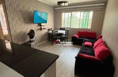 Apartamento com 2 dormitórios à venda, 86 m² por r$ 600.000,00 - gonzaga - santos/sp