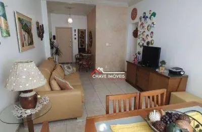 Apartamento com 3 dormitórios à venda, 108 m² por r$ 570.000,00 - josé menino - santos/sp