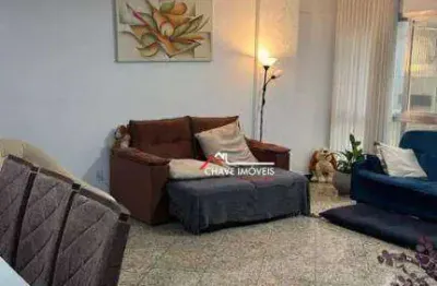 Apartamento à venda, 155 m² por r$ 850.000,00 - aparecida - santos/sp