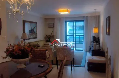 Apartamento com 3 dormitórios à venda, 130 m² por r$ 1.250.000,00 - embaré - santos/sp