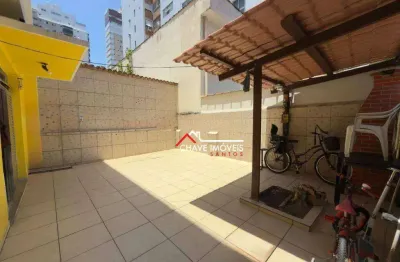 Apartamento com 1 dormitório à venda, 93 m² por r$ 360.000,00 - gonzaga - santos/sp