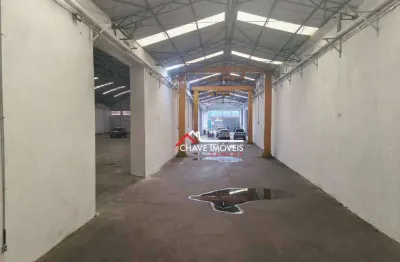 Galpão para alugar, 3497 m² por r$ 91.000,00/mês - paquetá - santos/sp