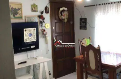 Apartamento à venda, 45 m² por R$ 300.000,00 - Aparecida - Santos/SP