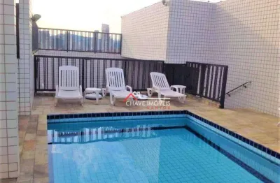 Apartamento com 3 dormitórios para alugar, 104 m² - boqueirão - santos/sp