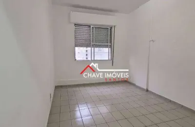 Kitnet com 1 dormitório à venda, 29 m² por R$ 270.000,00 - Ponta da Praia - Santos/SP