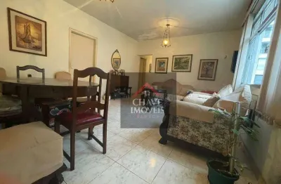 Apartamento com 2 dormitórios à venda, 94 m² por R$ 690.000,00 - Embaré - Santos/SP