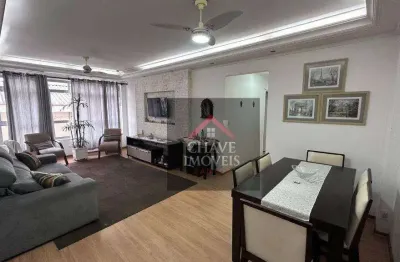 Apartamento com 3 dormitórios à venda, 120 m² por R$ 636.000,00 - José Menino - Santos/SP