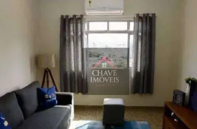 Apartamento com 2 dormitórios à venda, 64 m² por R$ 490.000,00 - Embaré - Santos/SP