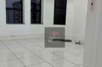 Sala, 44 m² - venda por R$ 352.000,00 ou aluguel por R$ 2.500,02/mês - Embaré - Santos/SP