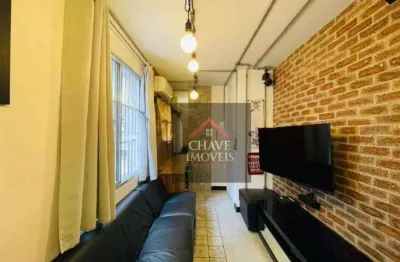 Apartamento com 1 quarto à venda na Rua da Paz, Boqueirão, Santos