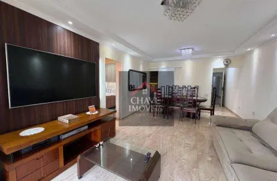Apartamento com 3 dormitórios à venda, 94 m² por R$ 689.000,00 - Campo Grande - Santos/SP