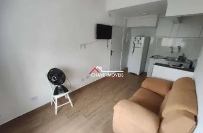 Studio com 1 dormitório, 39 m² - venda por R$ 360.000,00 ou aluguel por R$ 3.000,01/mês - Gonzaga - Santos/SP